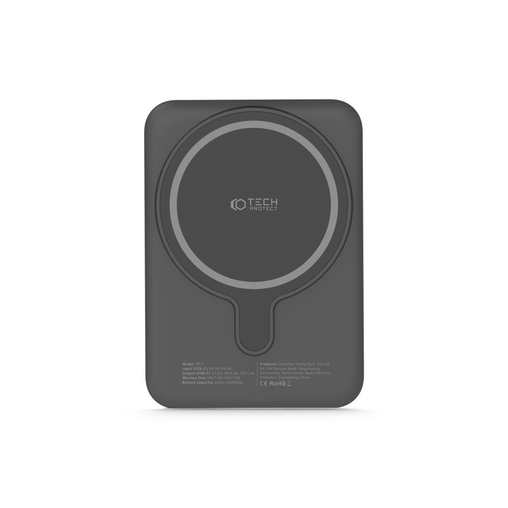 Tech-Protect PB11 Lifemag Powerbank MagSafe 10000mah Black