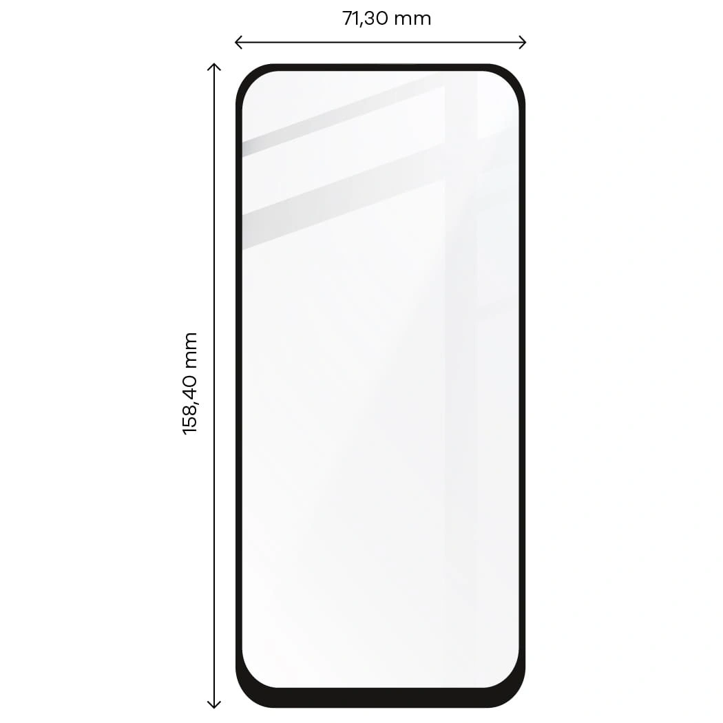 Bizon Glass Edge Xiaomi Poco X3 / NFC / PRO black