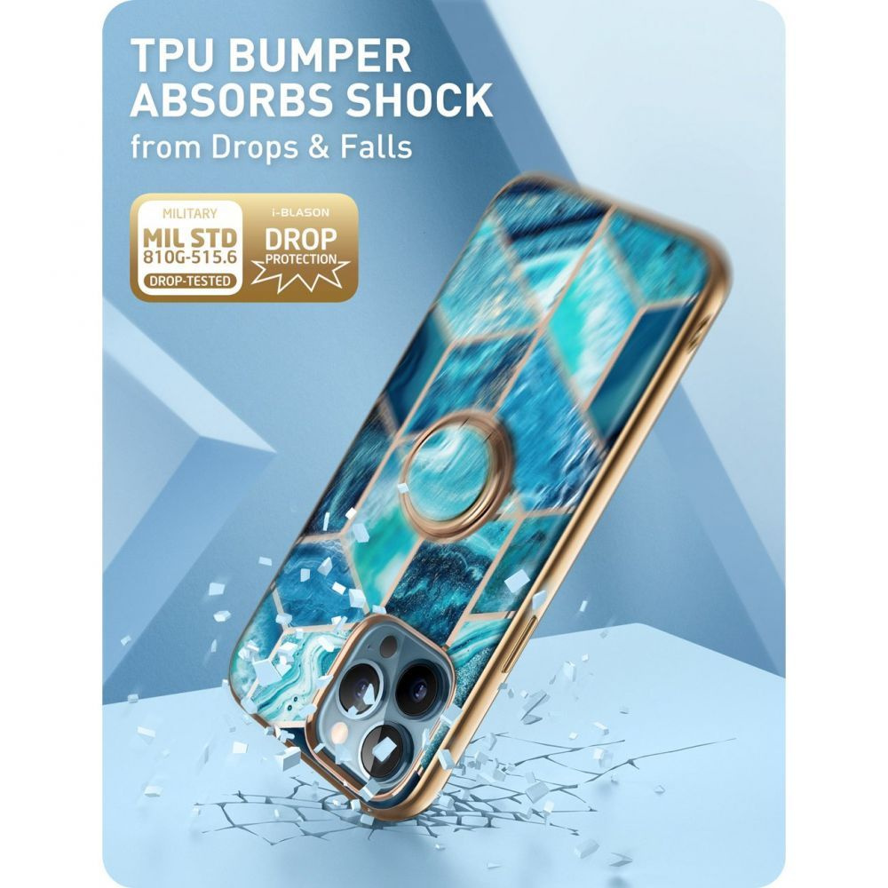 Supcase IBLSN Cosmo Snap Apple iPhone 13 Pro Ocean Blue