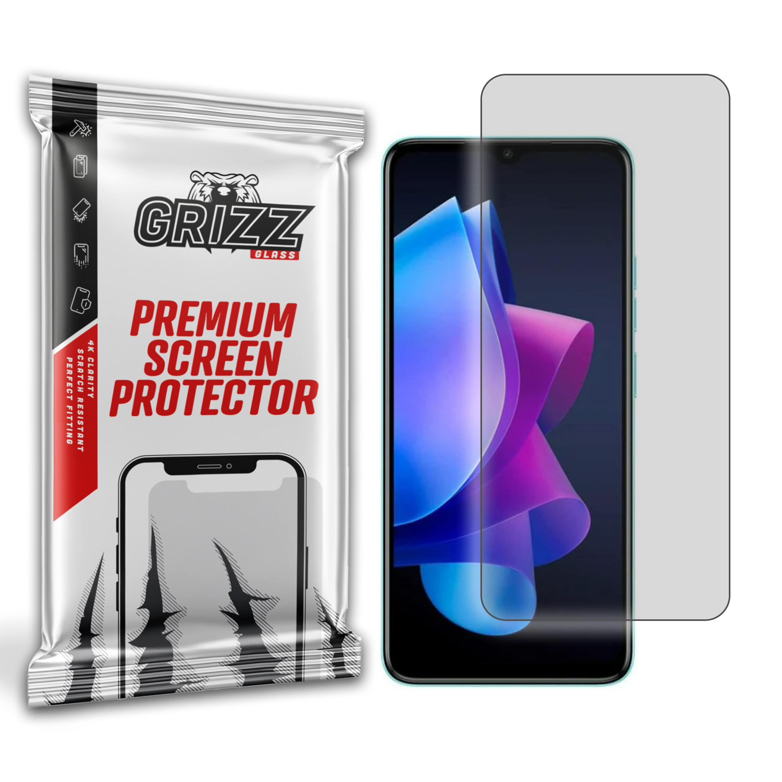 GrizzGlass PaperScreen Tecno Pop 7 Pro