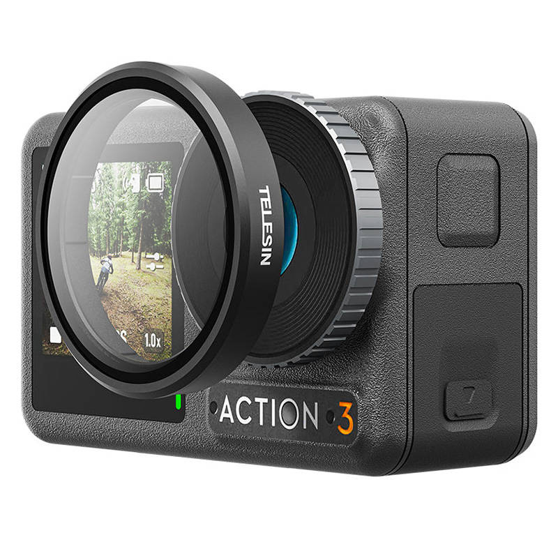 TELESIN CPL/ND8/ND16/ND32 Filter DJI Osmo Action 3 [4 PACK]