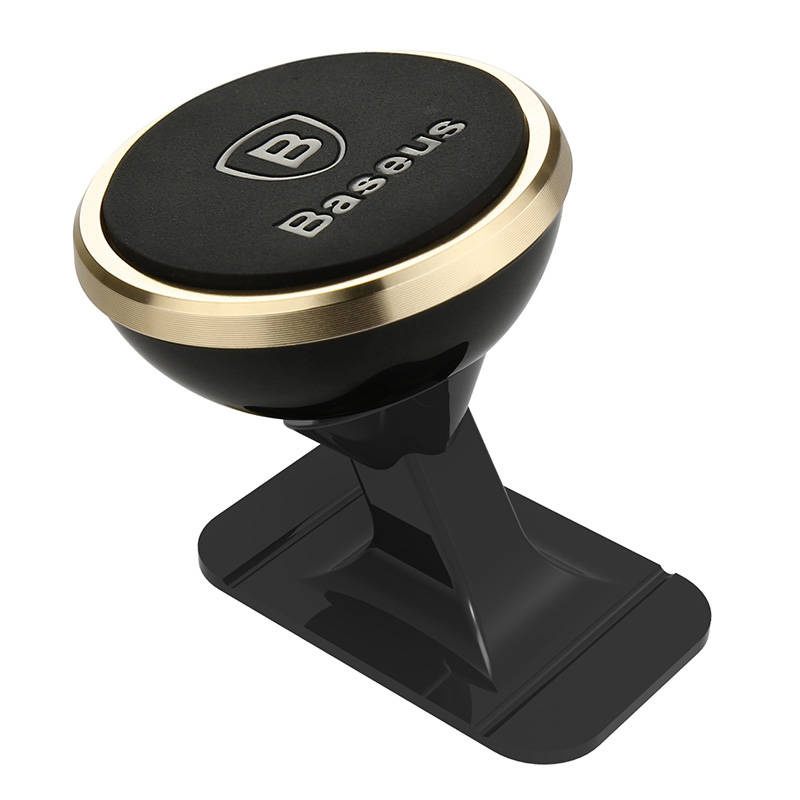 Baseus 360-degree Rotation Magnetic Car Mount Holder (gold)