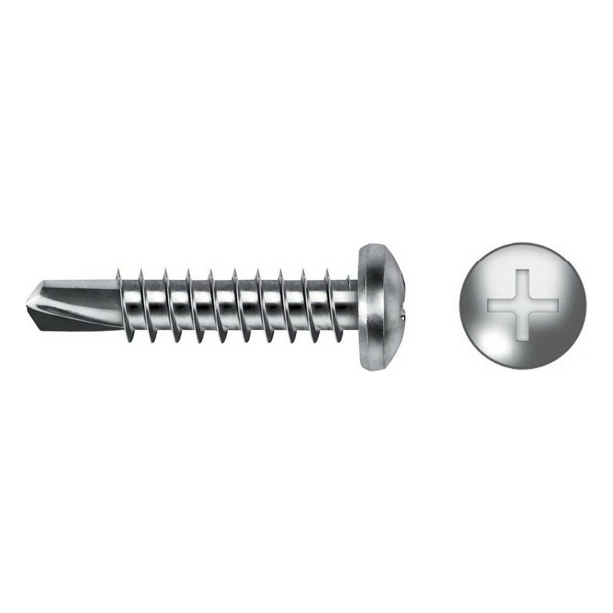 Self-tapping screw CELO 50 mm 250 Units Galvanised