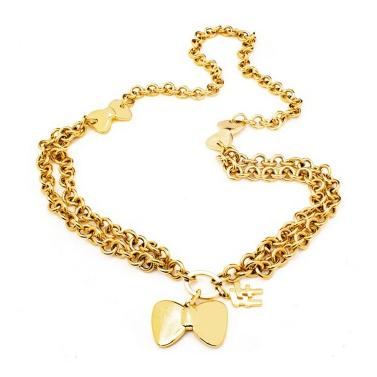 Ladies'Necklace Folli Follie 1N6T158Y (32 cm)