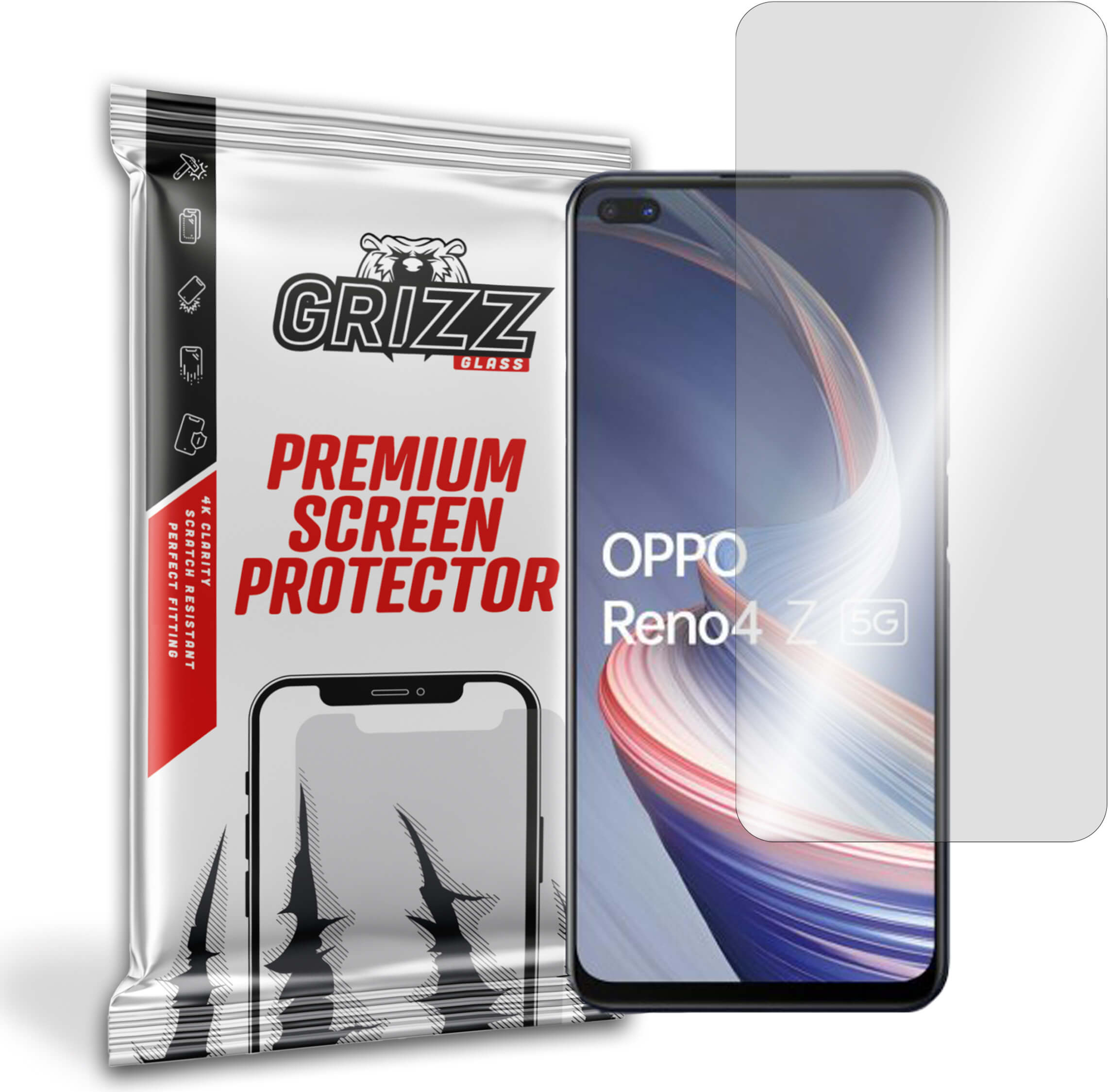 GrizzGlass HybridGlass Oppo Reno 4Z 5G