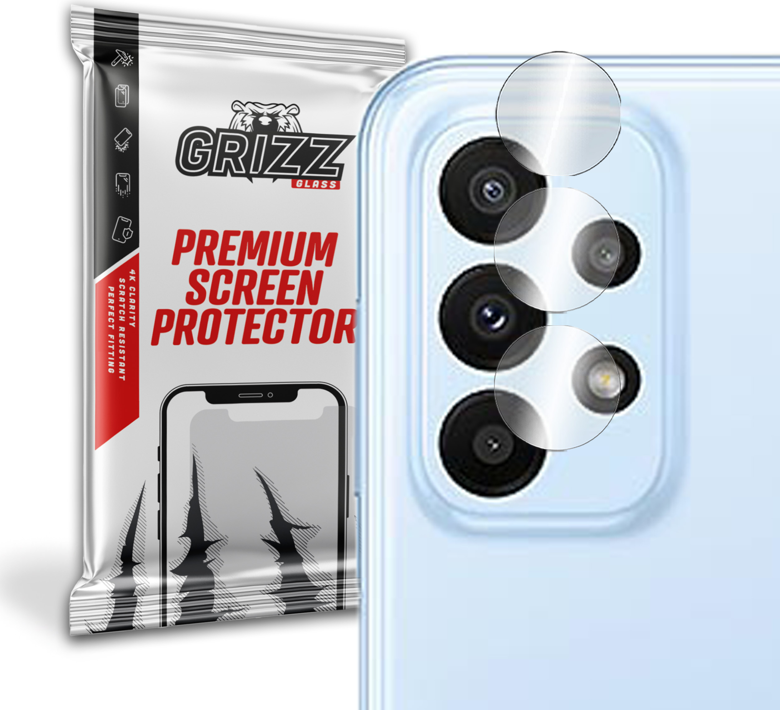 GrizzGlass HybridGlass Camera Samsung Galaxy A23