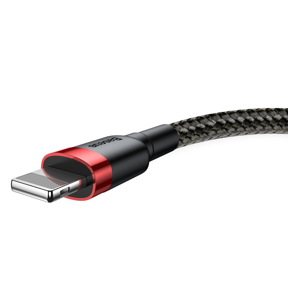 Baseus Cafule USB-A/Lightning Cable QC 3.0 2A 3M black-red