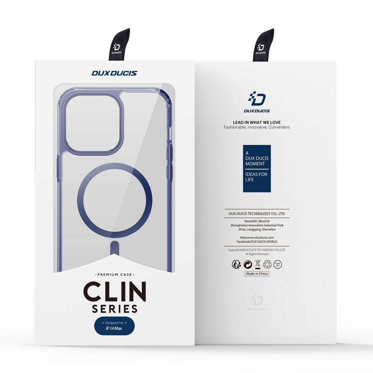 DuxDucis Clin2 MagSafe Apple iPhone 14 Plus blue