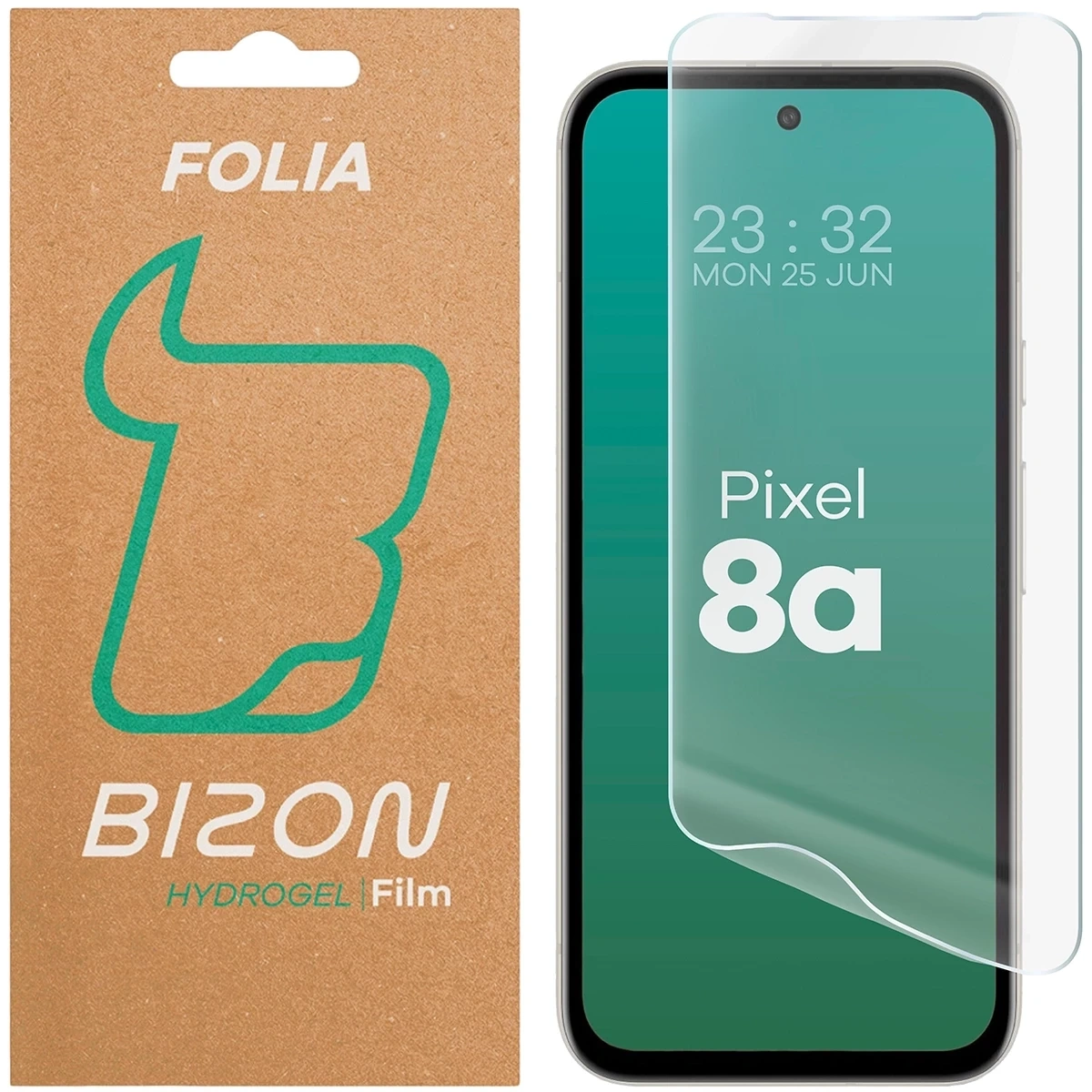 Folia hydrożelowa na ekran Bizon Glass Hydrogel Front do Google Pixel 8a