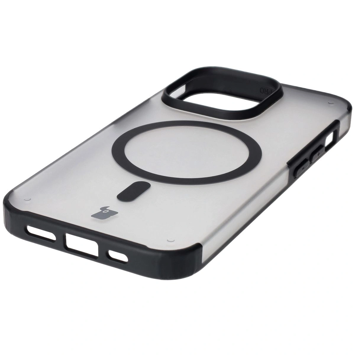 Bizon Case MatteO Apple iPhone 14 Pro transparent with black frame
