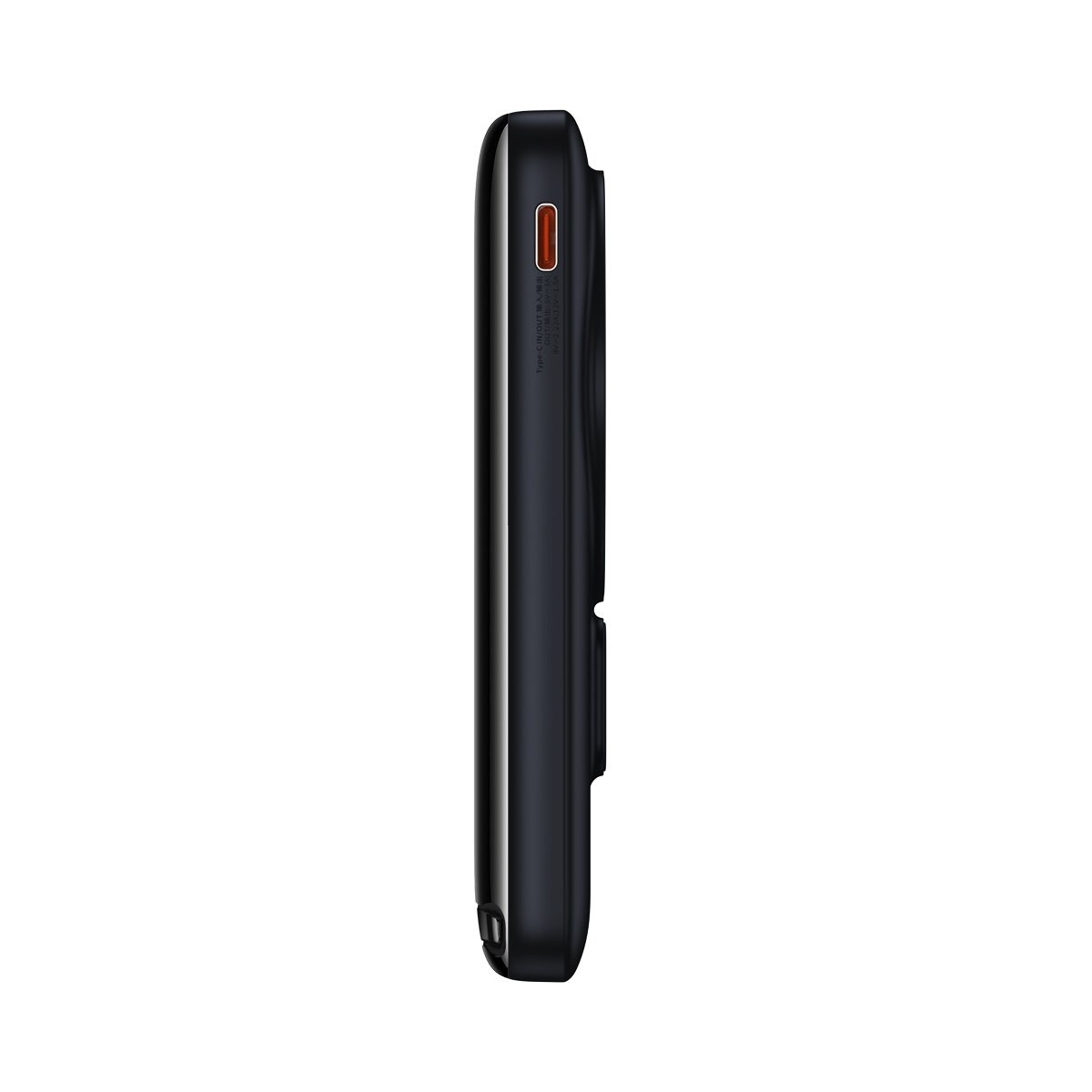 Baseus Magnetic Bracket Powerbank Wireless Charge MagSafe 10000mAh 20W Overseas Edition blue + USB-C Xiaobai Cable 60W 0.5m