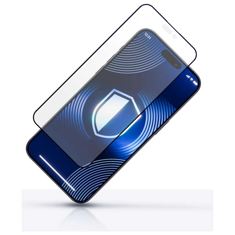 Szkło hartowane 3MK HardGlass Matt Max do Apple iPhone 17 Pro