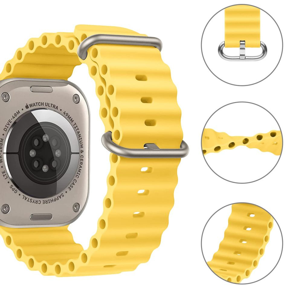Tech-Protect Iconband Pro Apple Watch 4/5/6/7/SE/8/Ultra 44/45/49mm Yellow