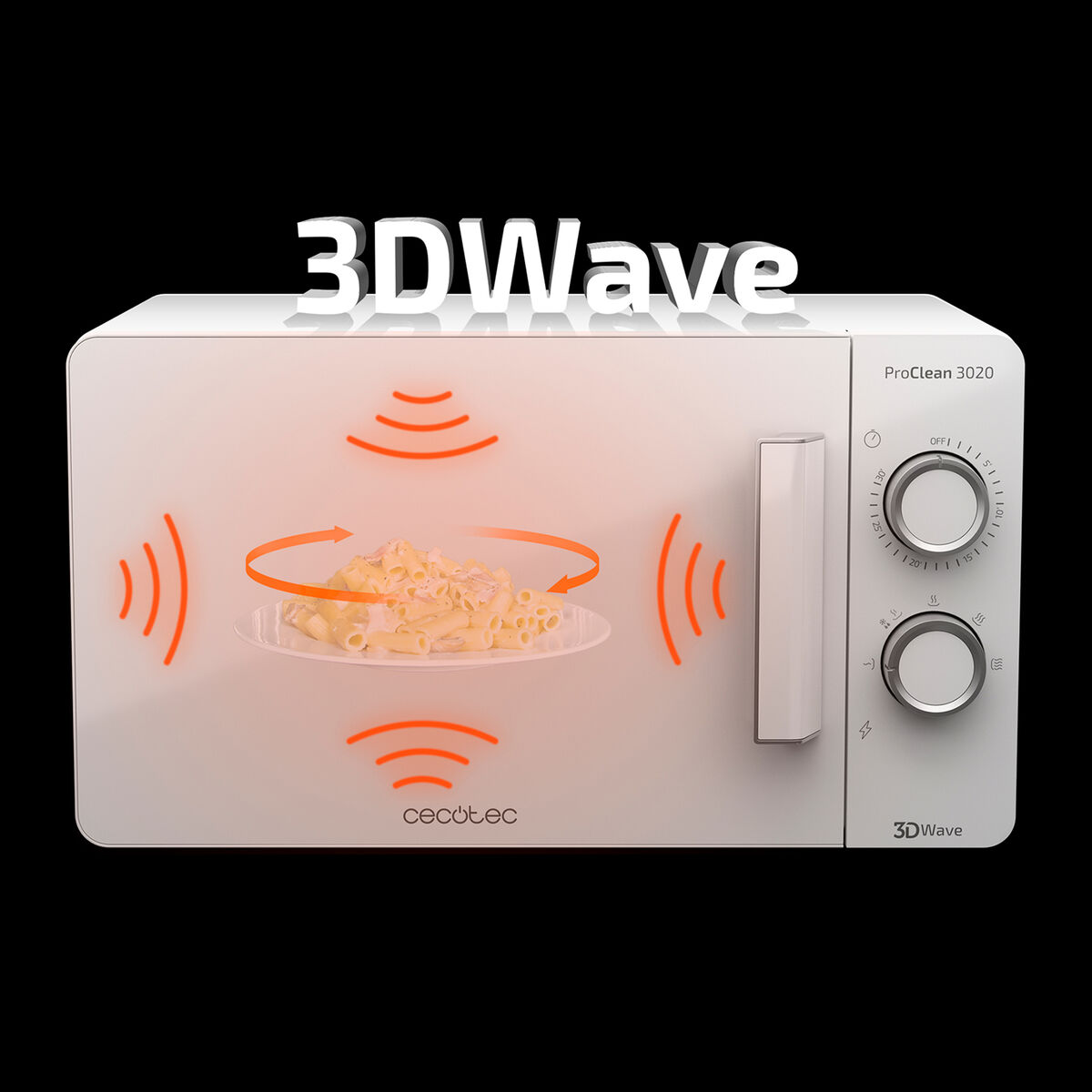 Microwave with Grill Cecotec ProClean 3120 20 L 700W