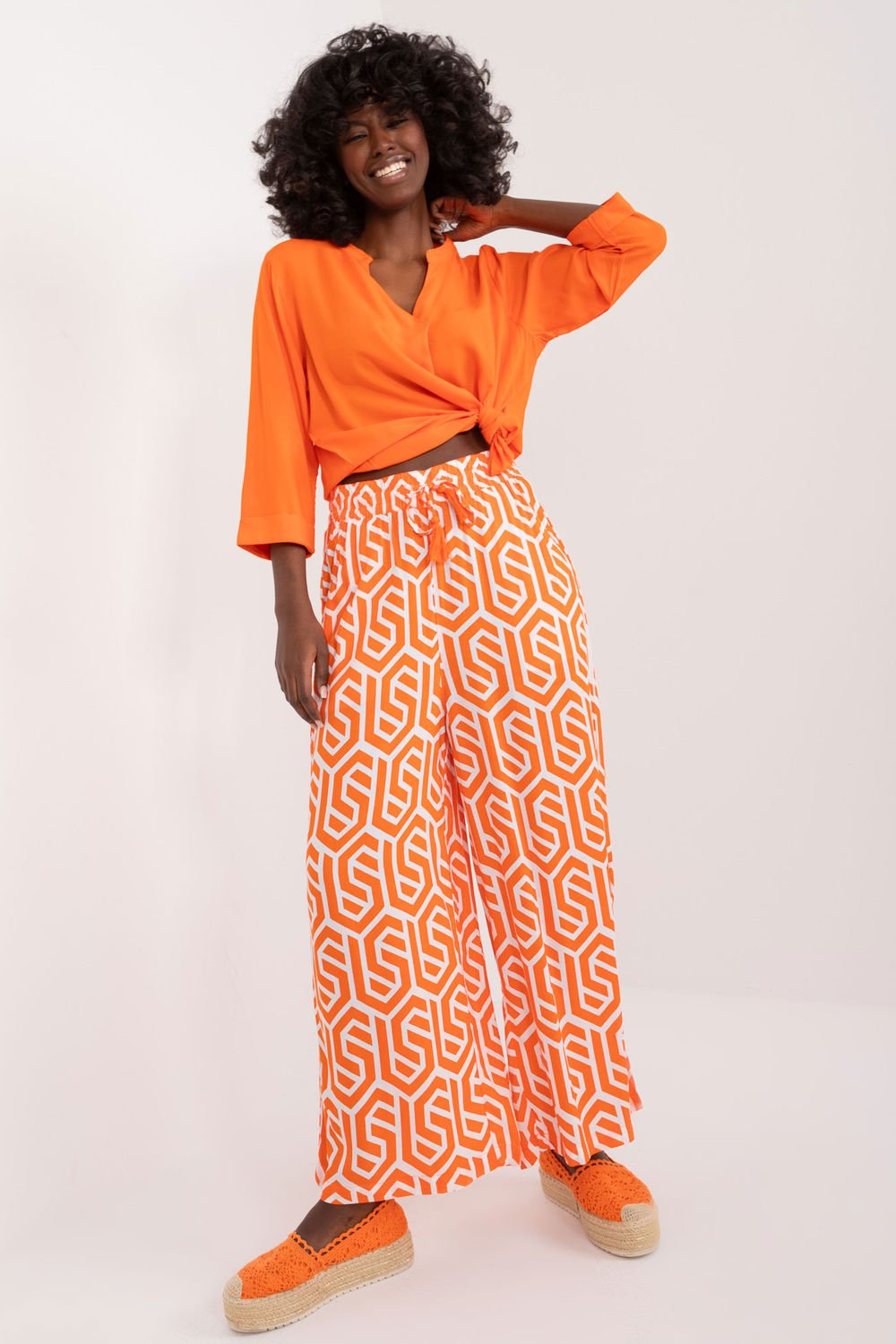  Women trousers model 196922 Sublevel  orange