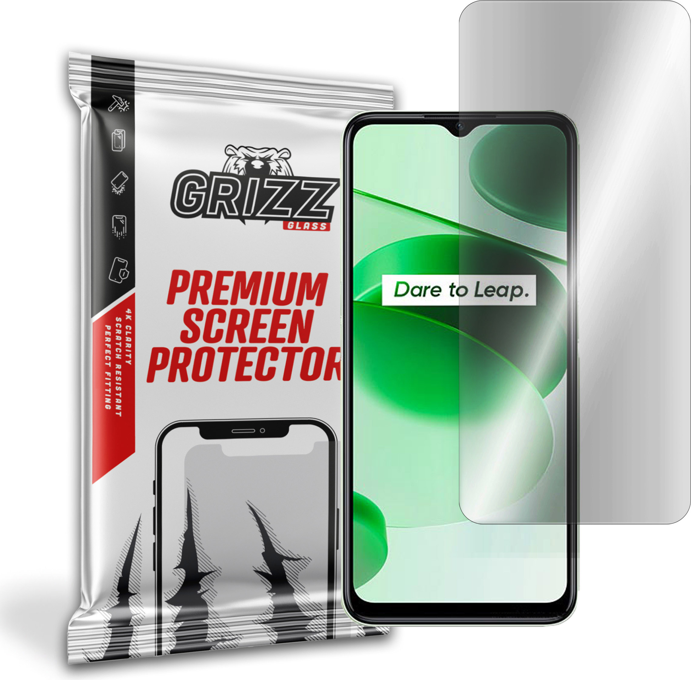 GrizzGlass PaperScreen Realme C35