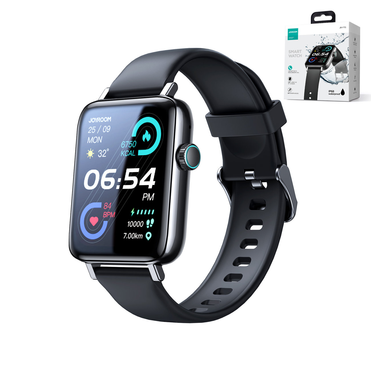 Smartwatch Joyroom JR-FT5 Fit-Life Series IP68 black