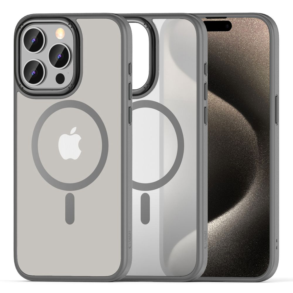 Tech-Protect MagMat 2 MagSafe Apple iPhone 15 Pro Max Matte Titanium