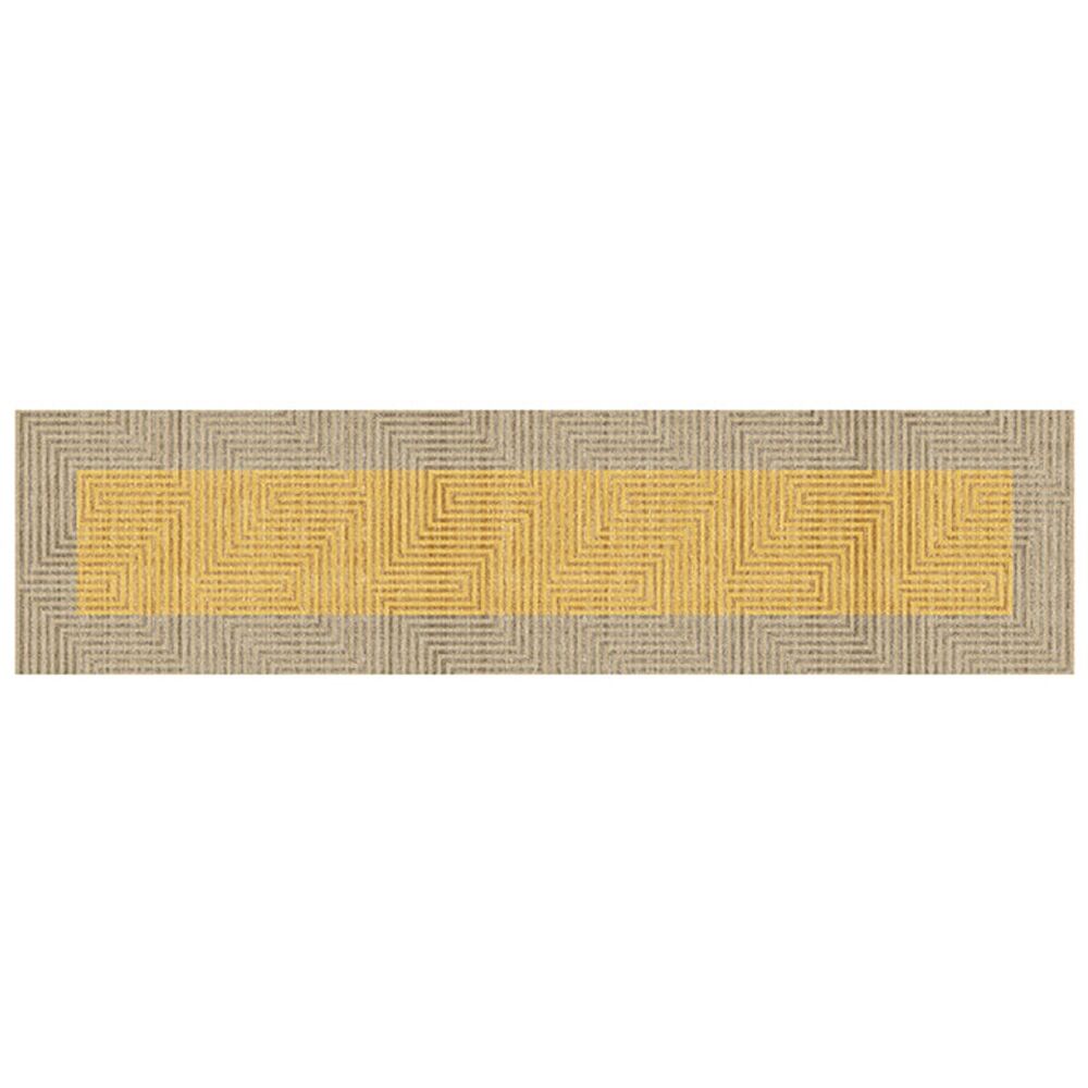 Carpet DKD Home Decor Yellow (60 x 240 x 0,7 cm)