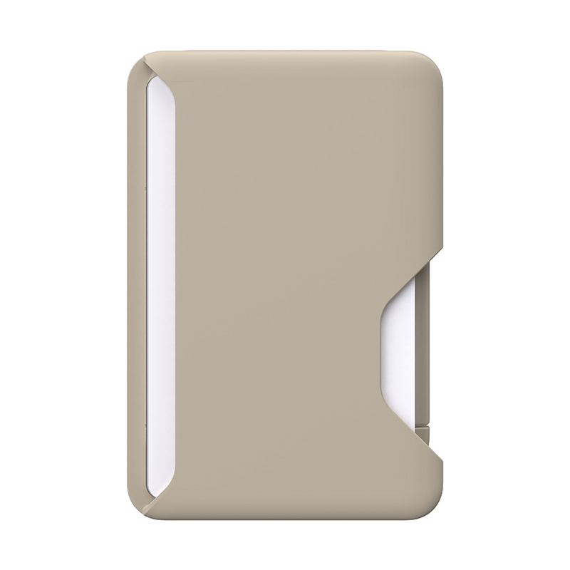 Speck card pocket case with ClickLock function Wallet MagSafe Pale Oak