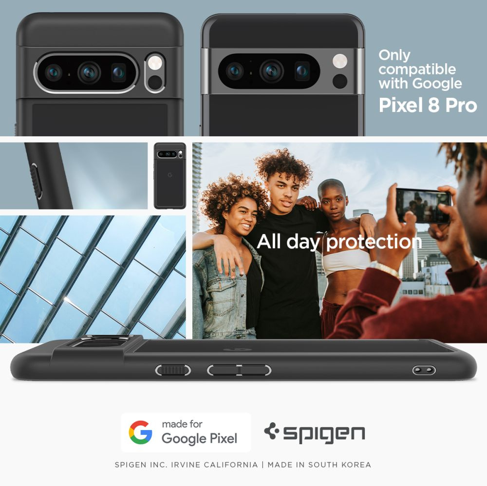 Spigen Ultra Hybrid Google Pixel 8 Pro Matte Black