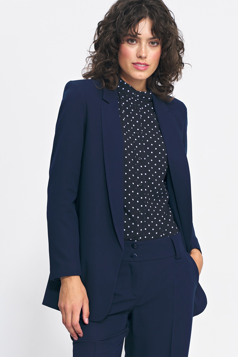  Jacket model 186116 Nife  navy blue