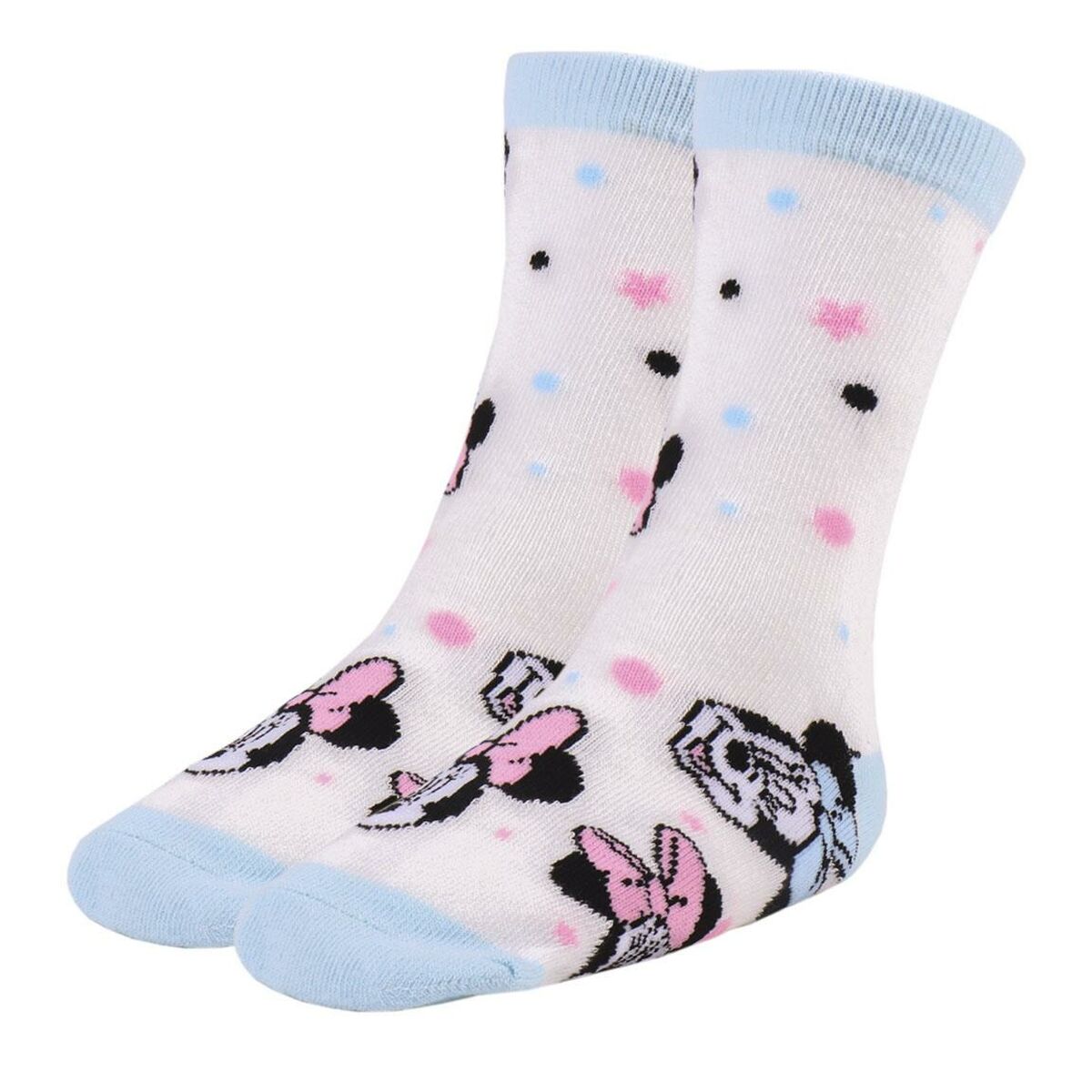 Socks Minnie Mouse 3 pairs Multicolour
