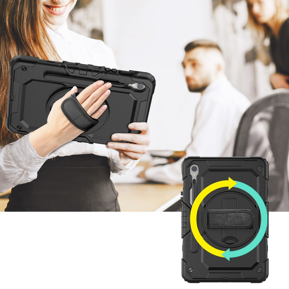 Tech-Protect Solid360 Samsung Galaxy Tab S9 FE Black