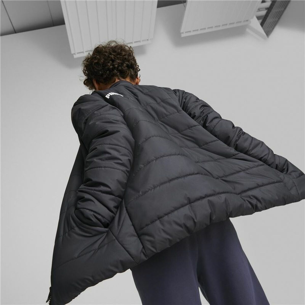 Children's Jacket Puma Essentials Padded Black