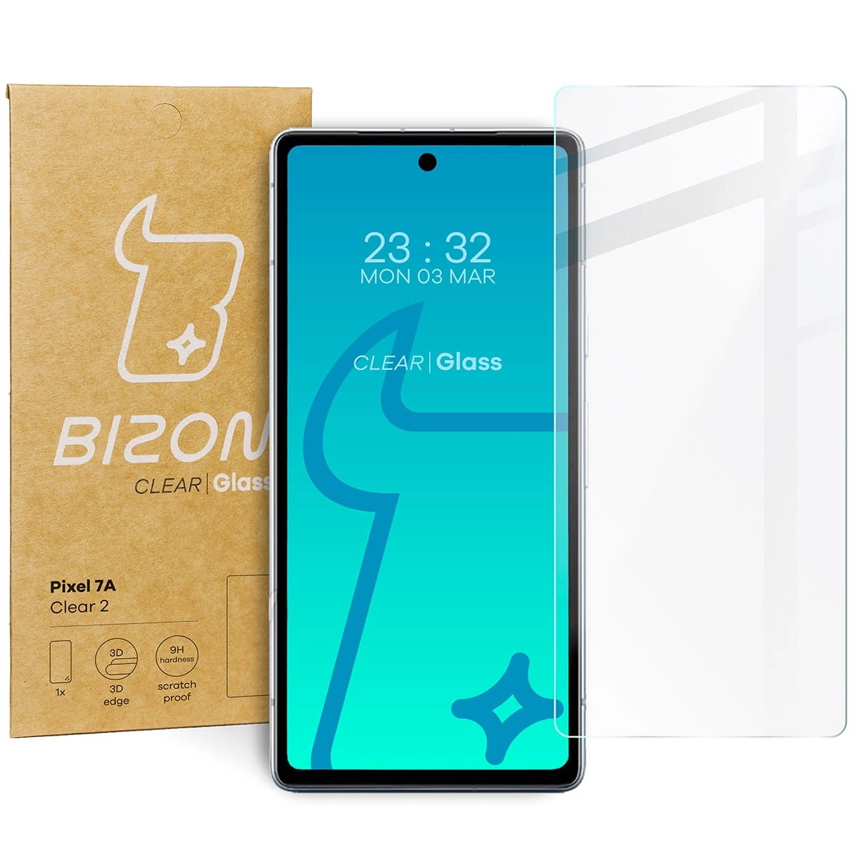 Bizon Glass Clear 2 Pixel 7A