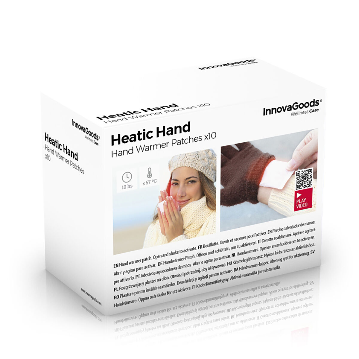 Hand-warming Patches Heatic Hand InnovaGoods (Pack of 10)