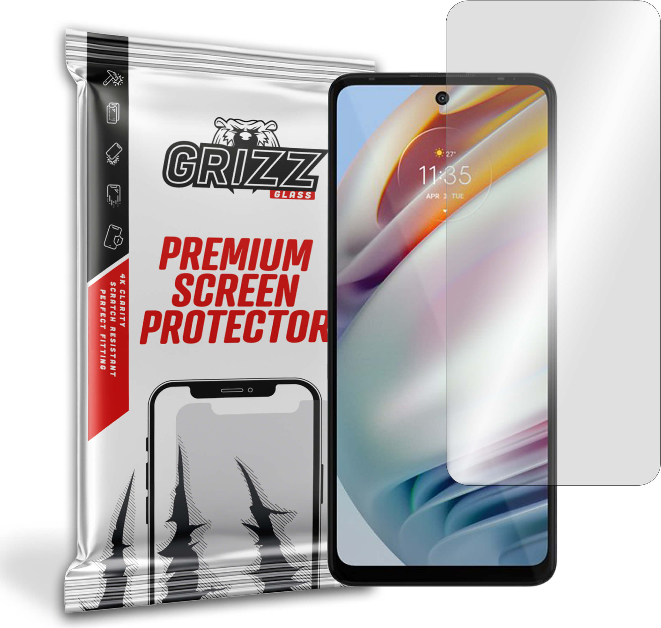 GrizzGlass HybridGlass Motorola Moto G40 Fusion