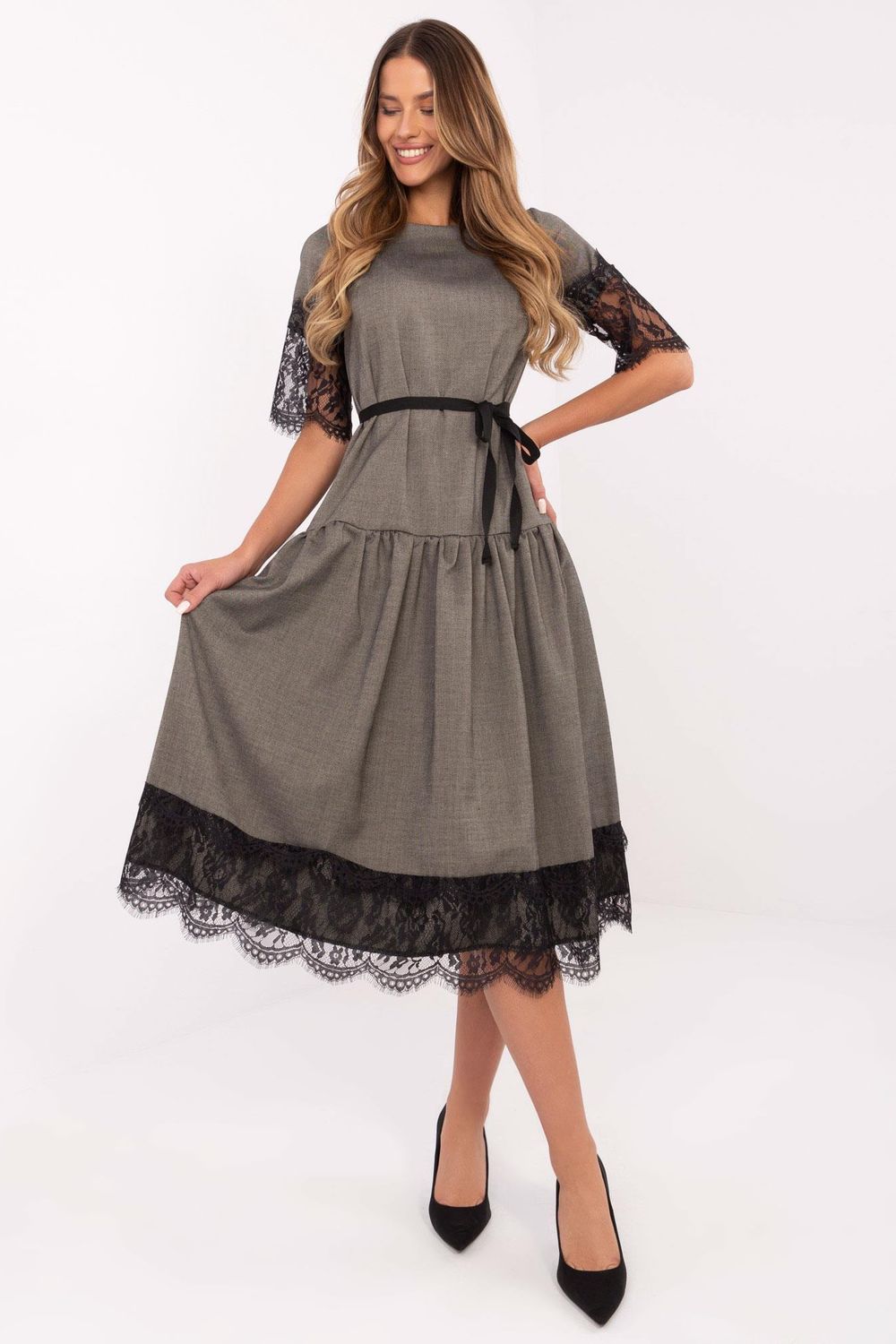  Cocktail dress model Lakerta  grey