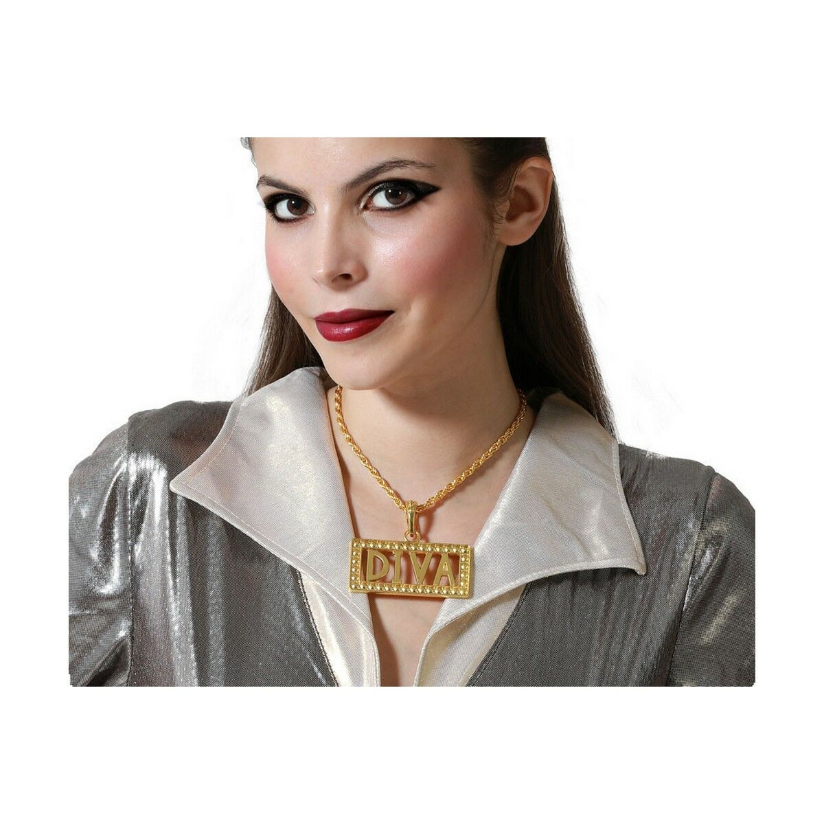 Necklace Costune accessorie Rock Golden