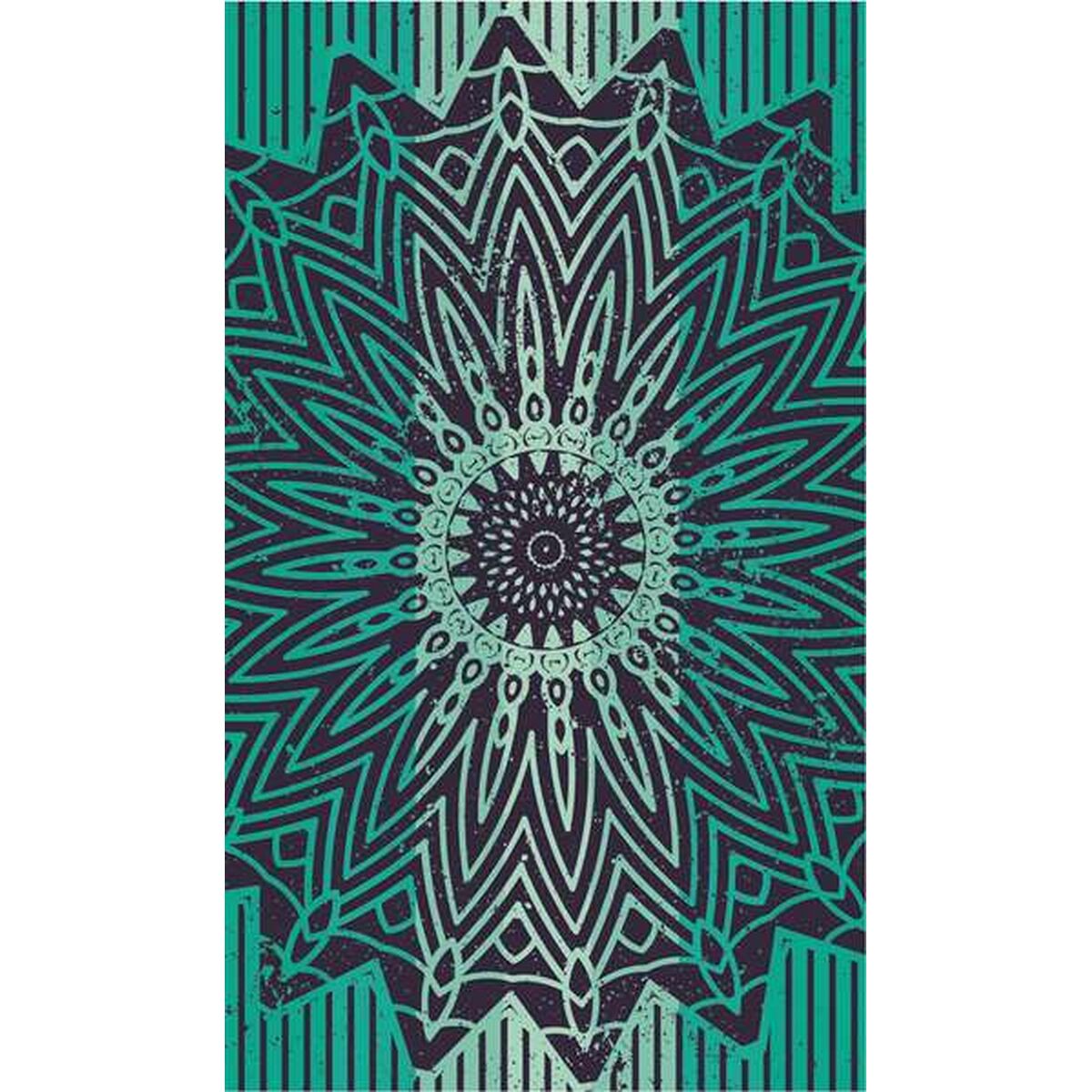 Beach Towel Secaneta Dalada 90 x 165 cm Jacquard Velvet