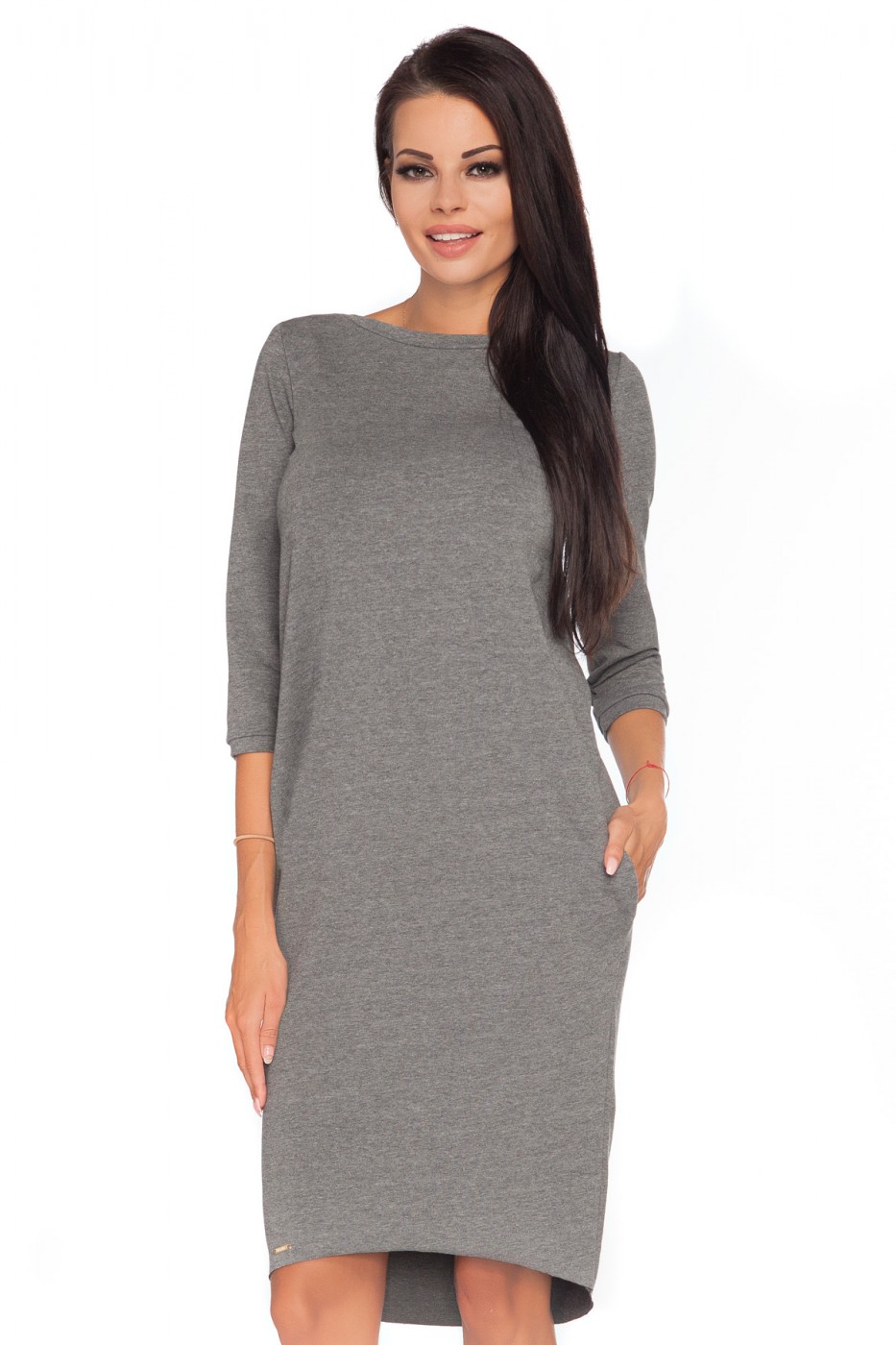 Alltagskleid model 107264 Tessita grau Damen
