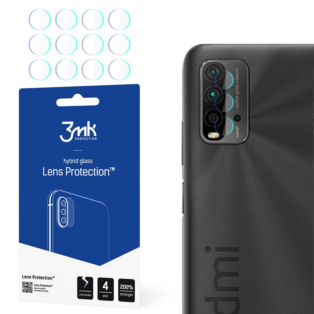 3MK Lens Protection Redmi 9T [4 PACK]