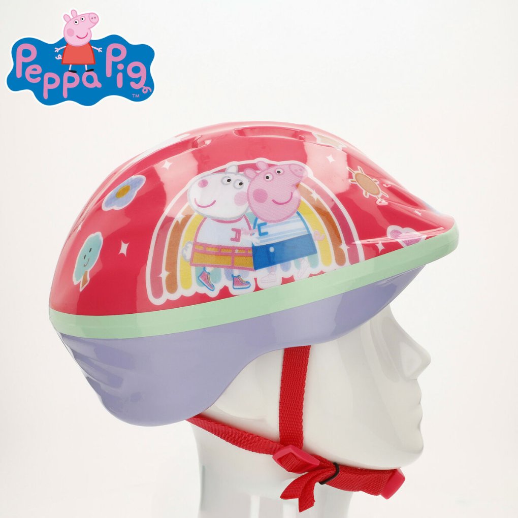 Children's Cycling Helmet Peppa Pig Red 48-52 cm