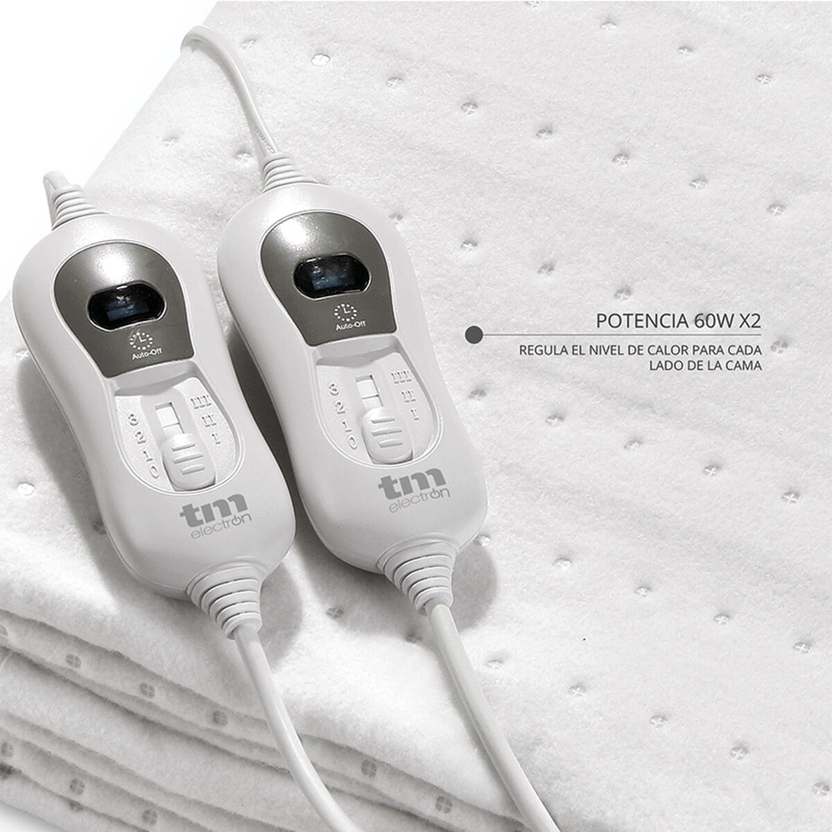 Electric mattress cover TM Electron Polyester (160 x 140 cm)