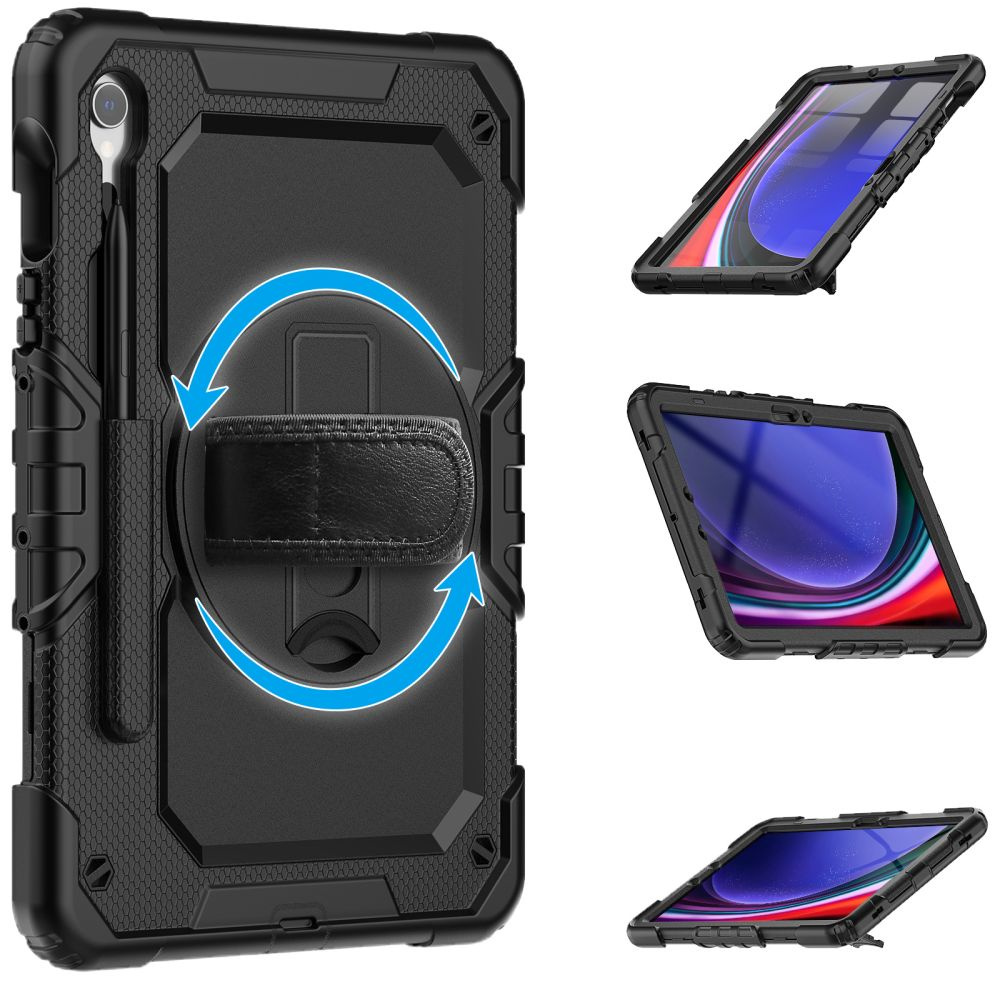 Tech-Protect Solid360 Samsung Galaxy Tab S9 FE Black
