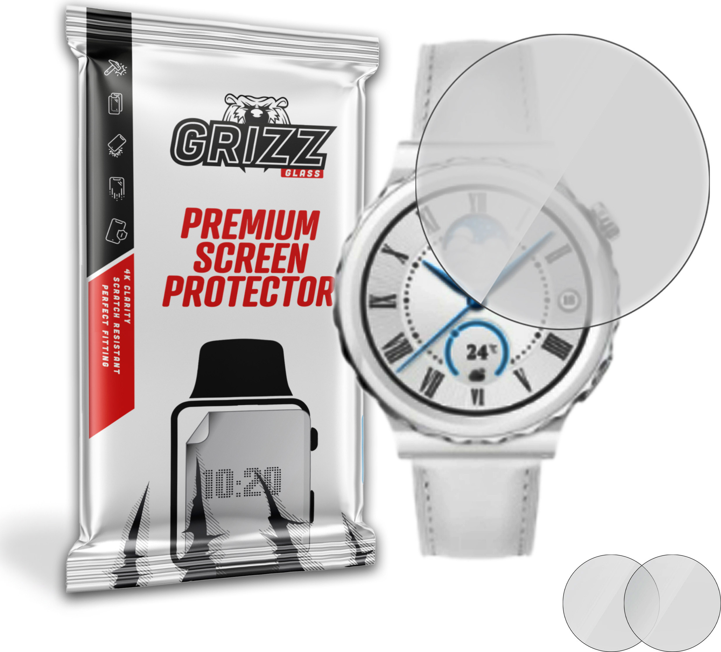 GrizzGlass PaperScreen Huawei Watch GT 3 Pro 43mm