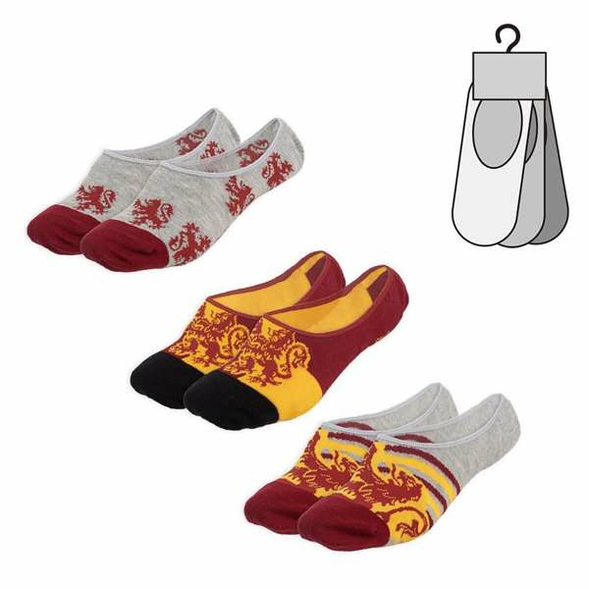 Socks Harry Potter Unisex 3 pairs