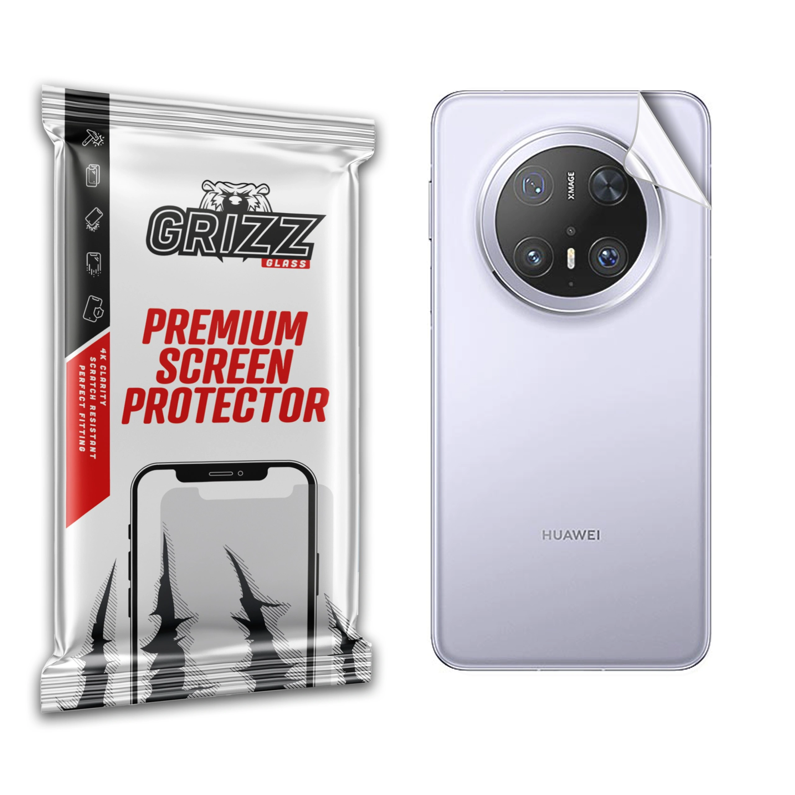 GrizzGlass SatinSkin Huawei Mate 70 Pro
