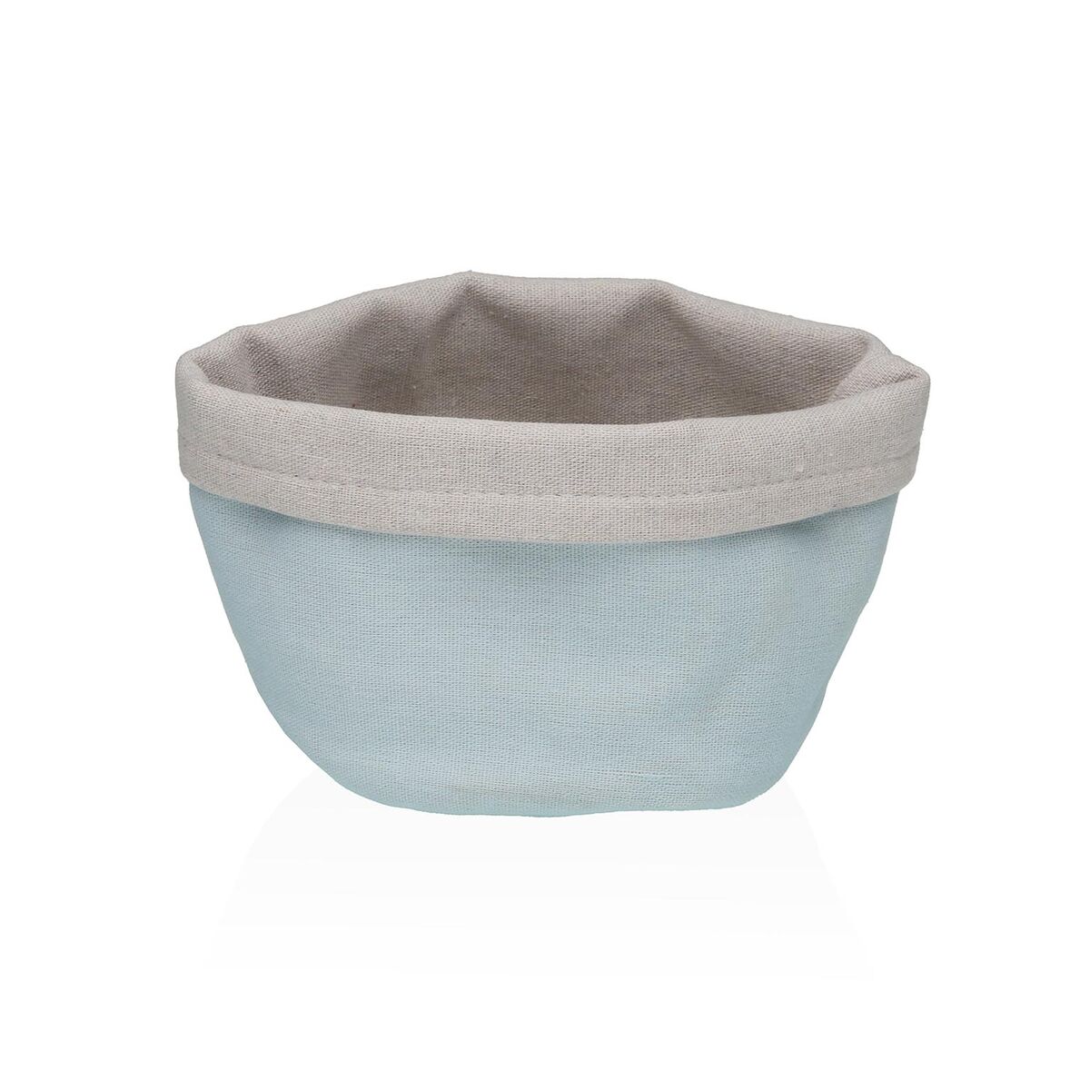 Basket Versa Aqua Textile 14 x 10 x 17 cm