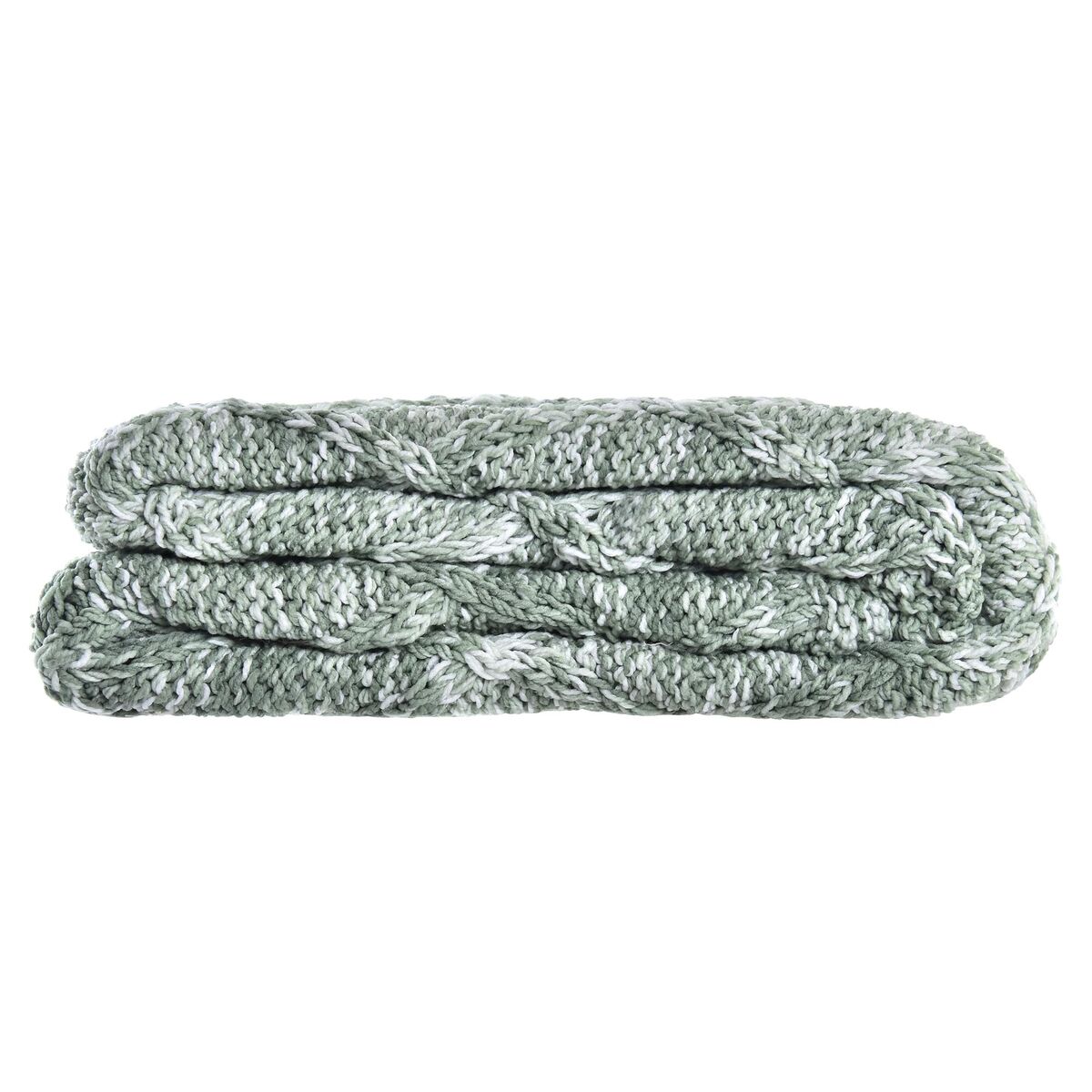 Bed Cover DKD Home Decor Green 150 x 125 x 1 cm (2 Units)