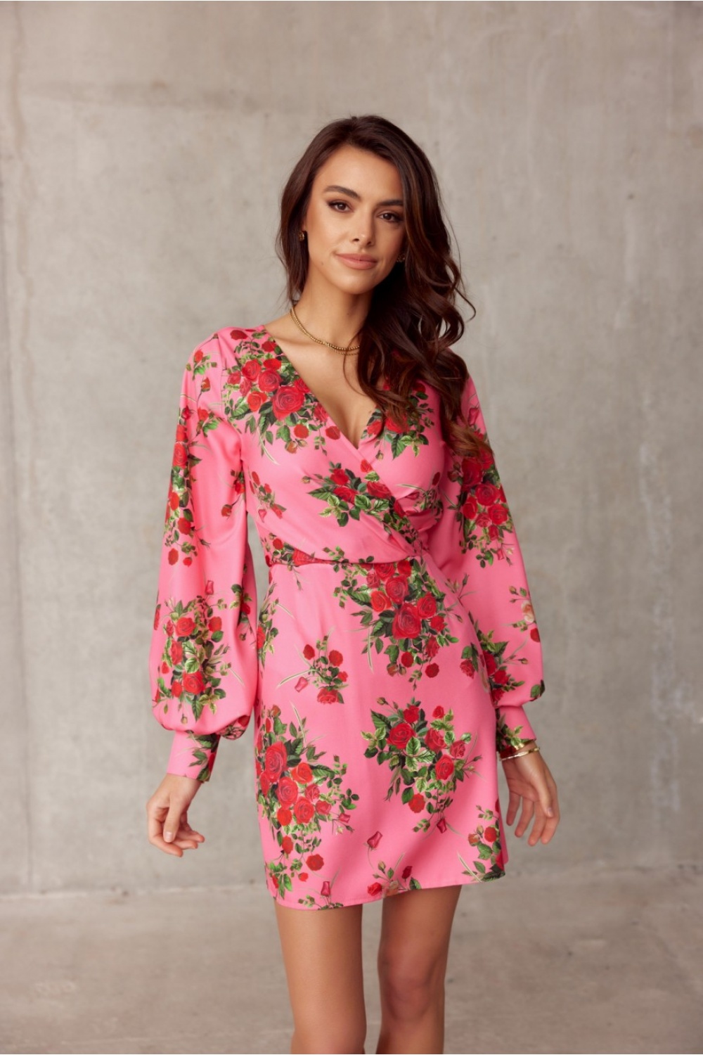  Cocktail dress model 176673 Roco Fashion  pink