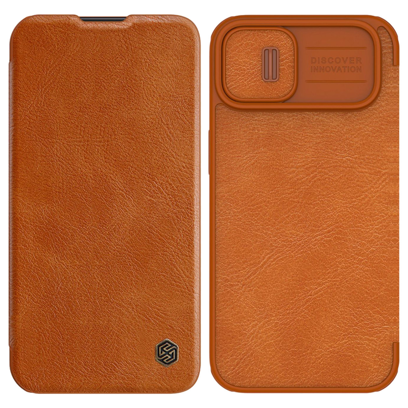 Nillkin Qin Leather Pro Case Apple iPhone 14 brown
