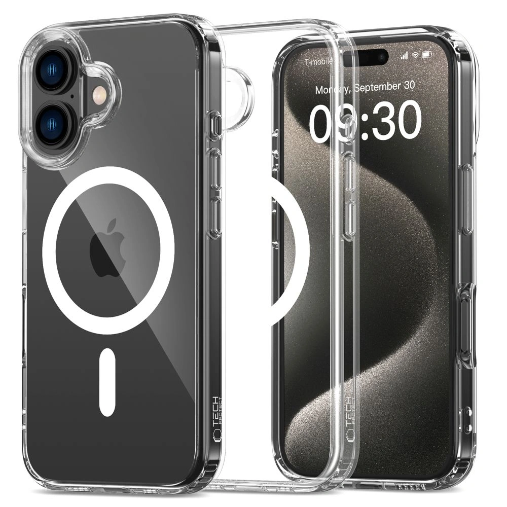Tech-protect Flexair Hybrid MagSafe Apple iPhone 16 Plus Clear Case