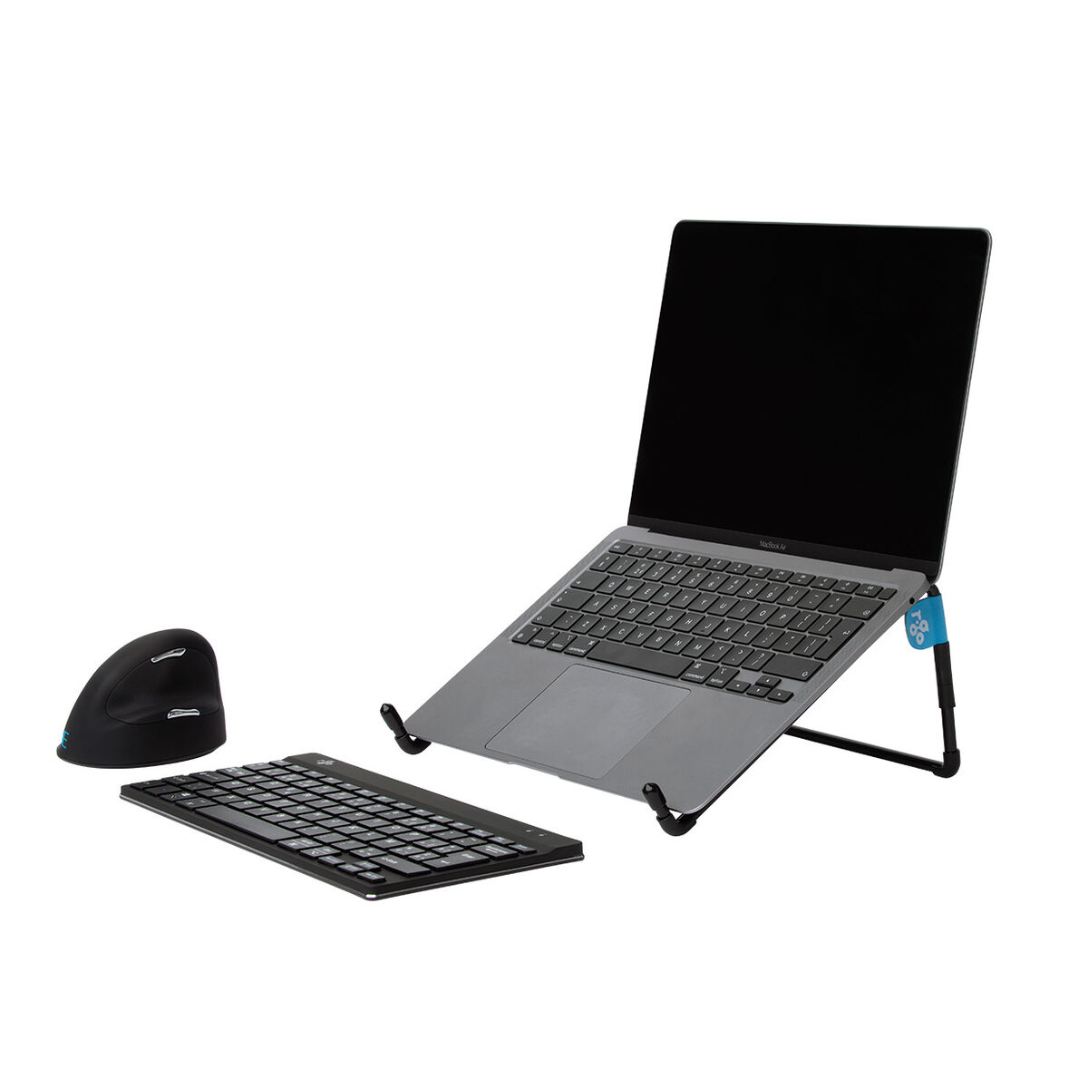 Notebook Stand R-Go RGOSC015BL Steel