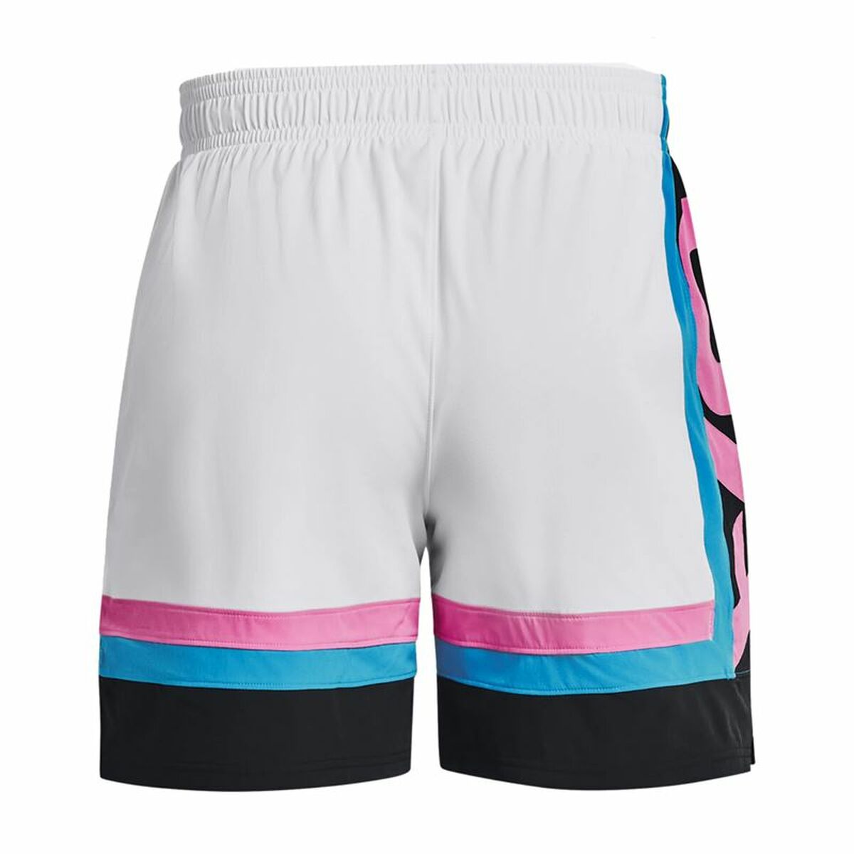 Men's Basketball Shorts Under Armour Baselin White Men's Basketball Shorts Under Armour Baselin White